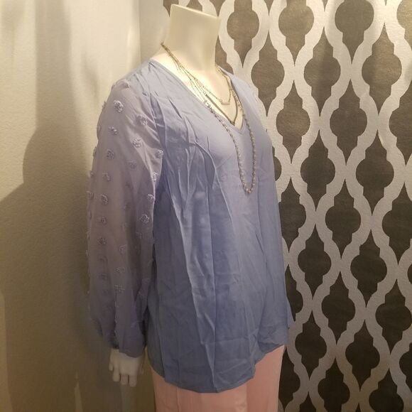 Kara and Kate Swiss Dot Blouse - Picture 6 of 9